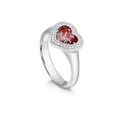 Halo Heart Ring