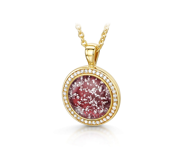 Halo Round Pendant