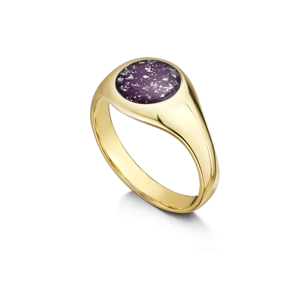 Signet Gold Purple 6